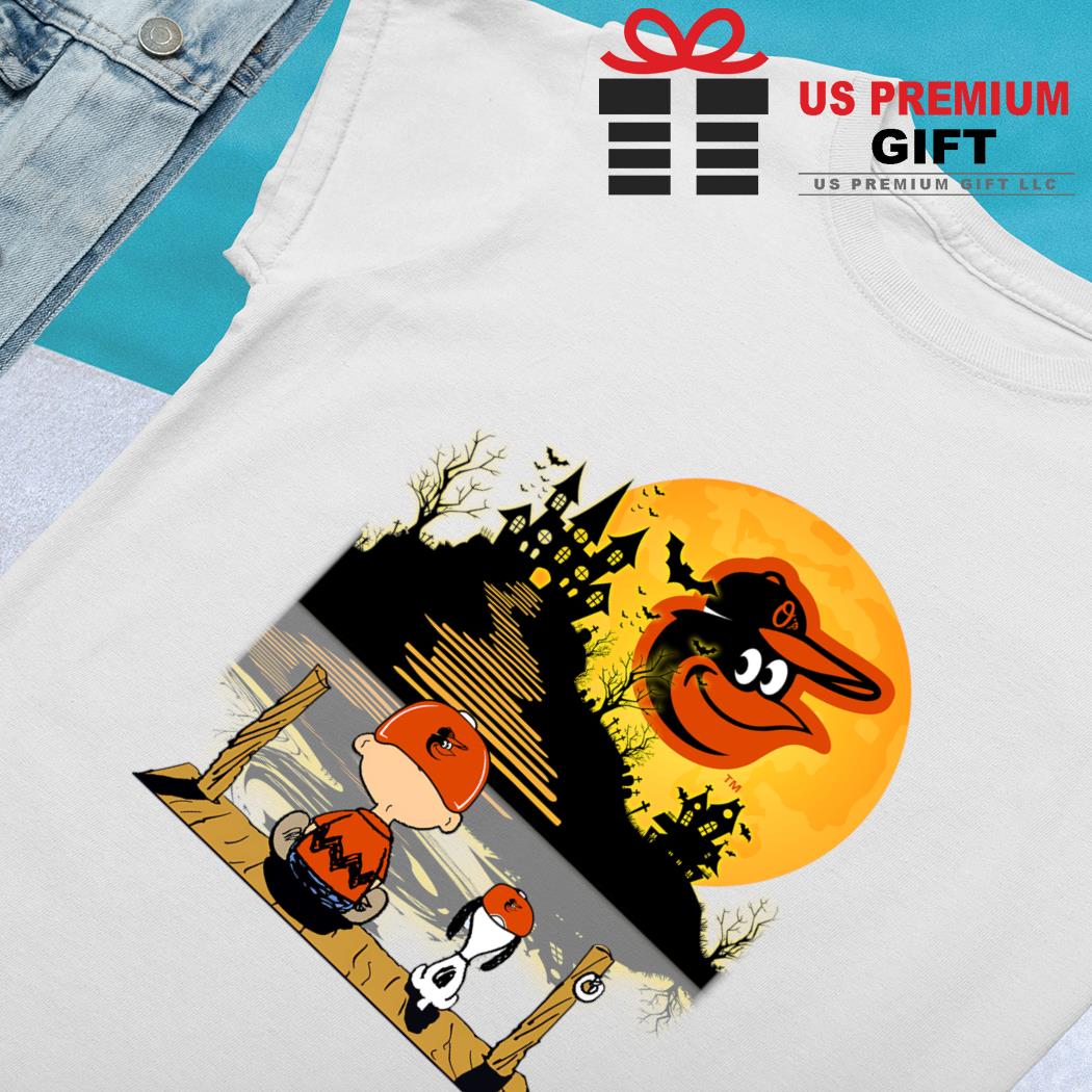 Peanuts Charlie Brown And Snoopy Playing Baseball Baltimore Orioles shirt,sweater,  hoodie, sweater, long sleeve and tank top