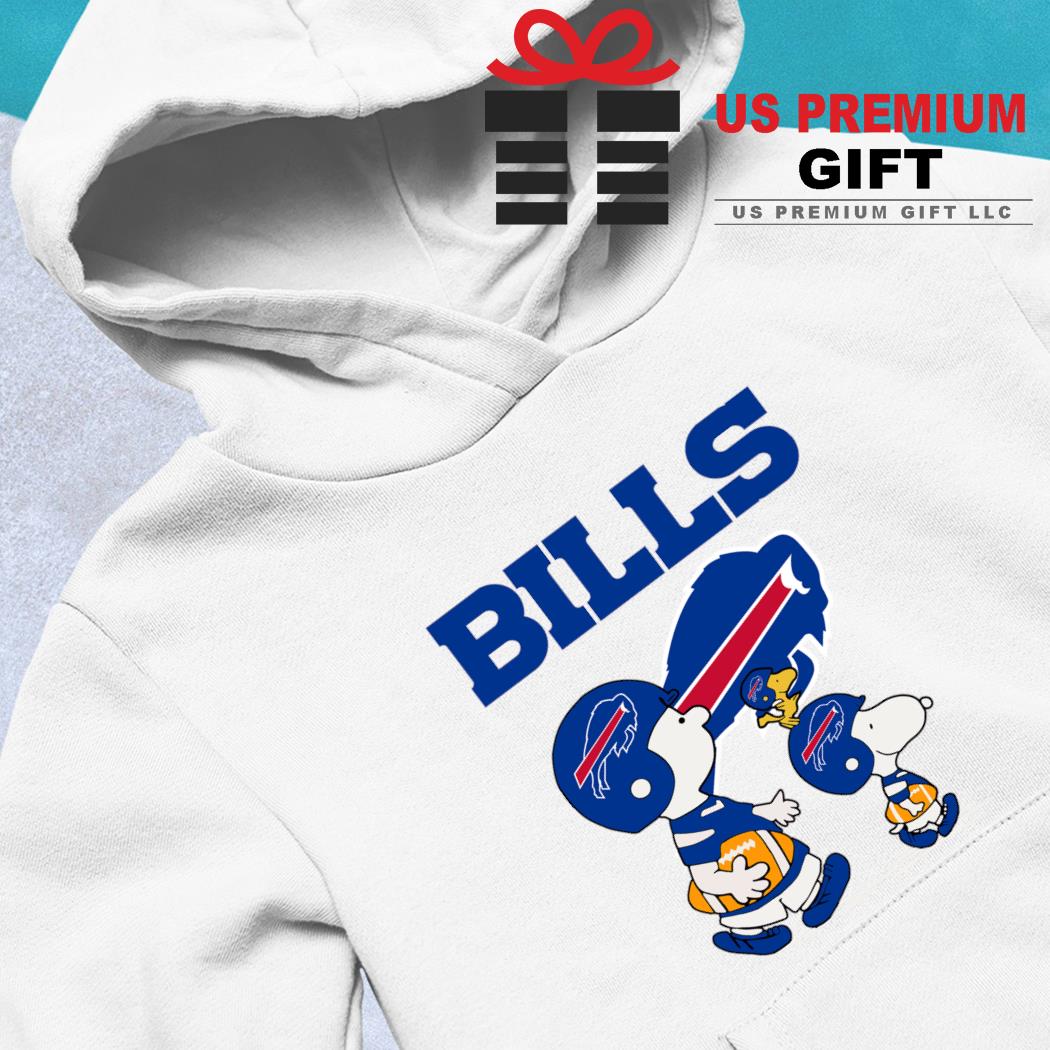 Buffalo Bills NFL Football Snoopy Woodstock The Peanuts Movie T