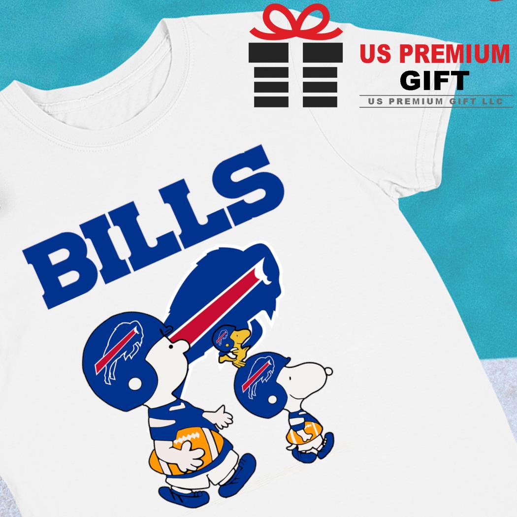 Buffalo Bills NFL Football Gift Fr Fans Snoopy Woodstock The