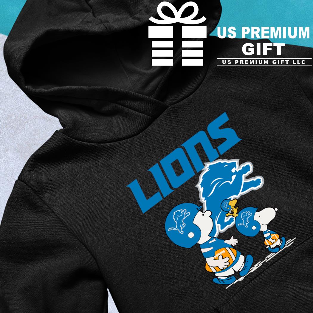 Detroit Lions Snoopy and Charlie Brown Peanuts shirt, hoodie, sweater, long  sleeve and tank top