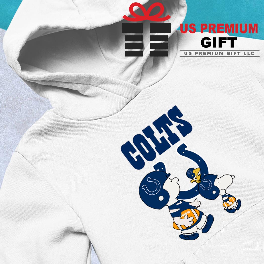 Indianapolis Colts Snoopy and Charlie Brown Peanuts shirt, hoodie