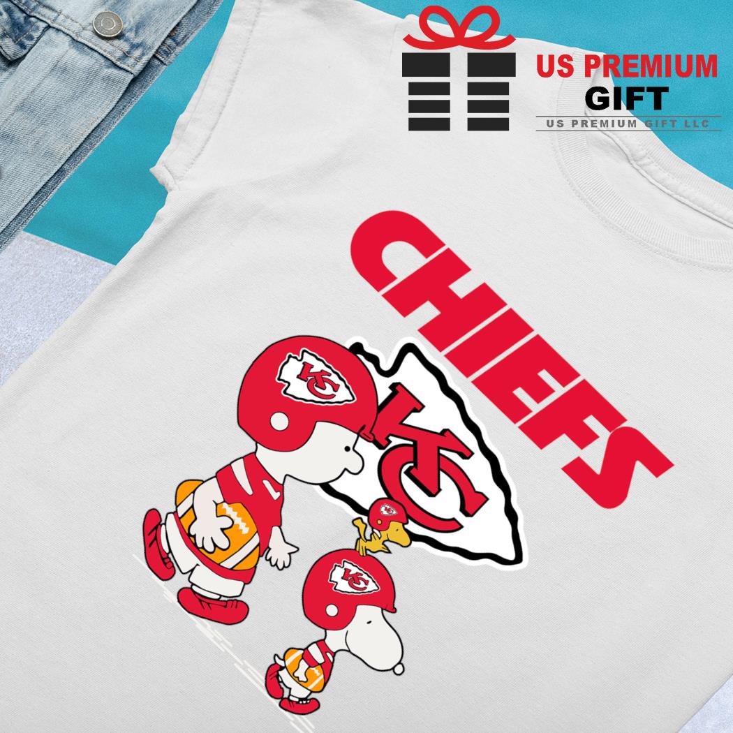 The Peanuts Cheering Go Snoopy Kansas City Chiefs Shirts