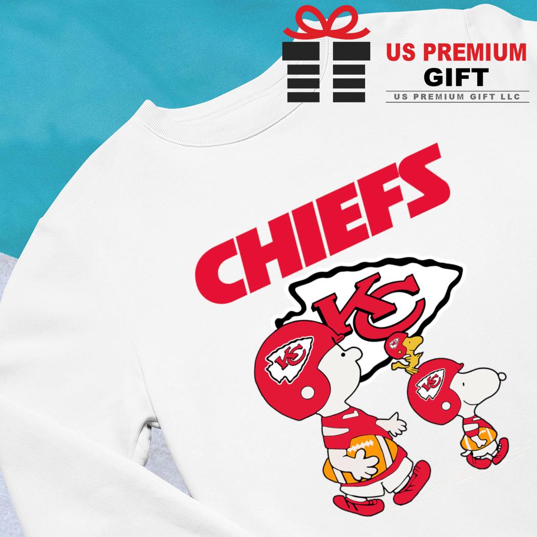 The Peanuts Cheering Go Snoopy Kansas City Chiefs Shirts