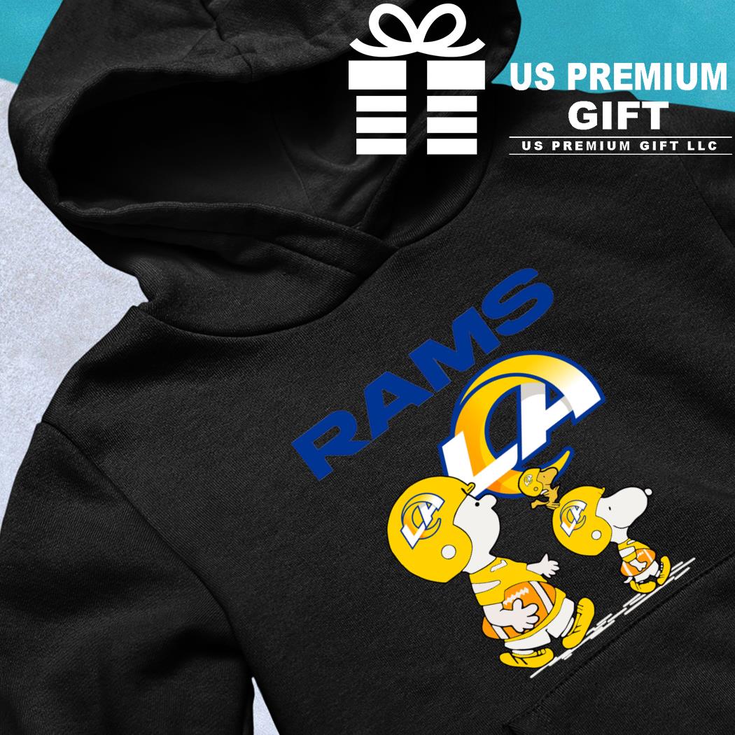 Los Angeles Rams Snoopy and Charlie Brown Peanuts shirt, hoodie