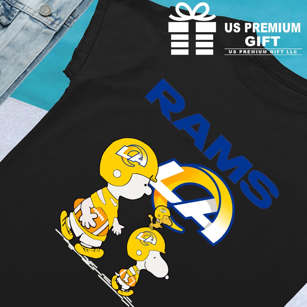 Los Angeles Rams Snoopy and Charlie Brown with Woodstock cartoon T-shirt,  hoodie, sweater, long sleeve and tank top