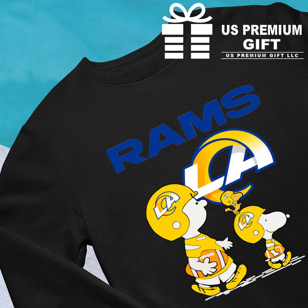 Los Angeles Rams Snoopy and Charlie Brown Peanuts shirt, hoodie, sweater,  long sleeve and tank top