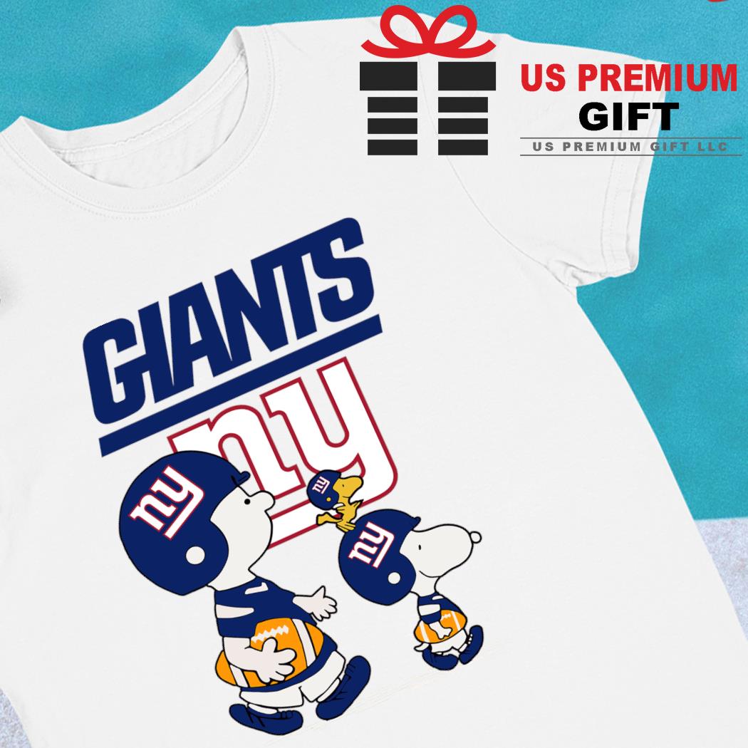 New York Giants Snoopy and Charlie Brown Peanuts shirt, hoodie