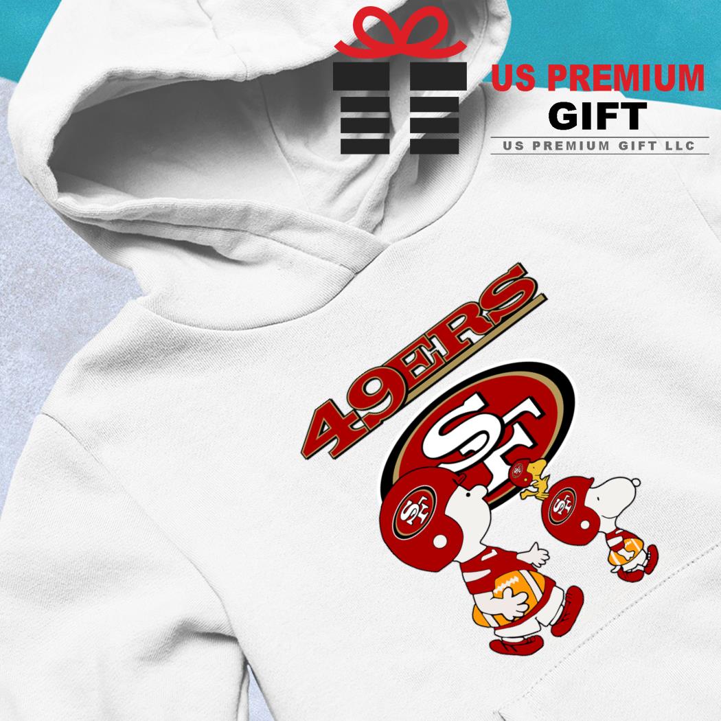 San Francisco 49ers Snoopy and Charlie Brown Peanuts shirt, hoodie,  sweater, long sleeve and tank top