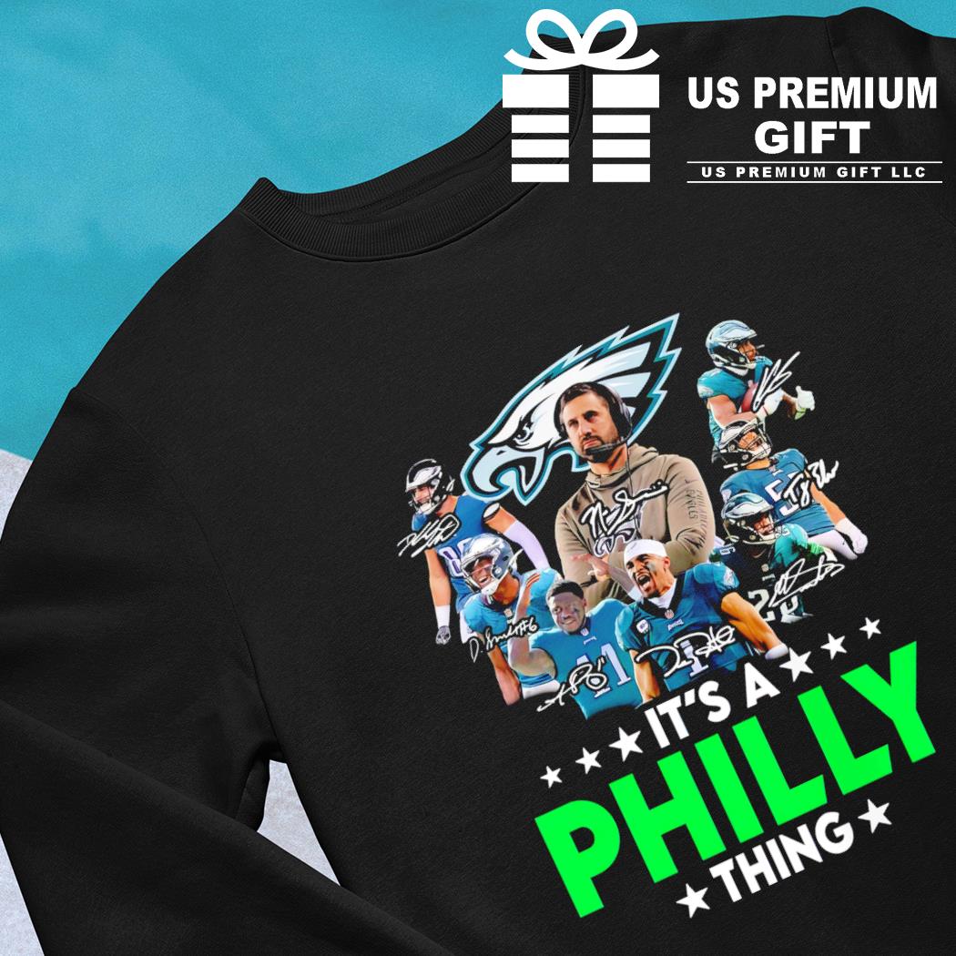 Philadelphia Eagles who's nuts it's a Philly thing logo 2023 shirt, hoodie,  sweater, long sleeve and tank top