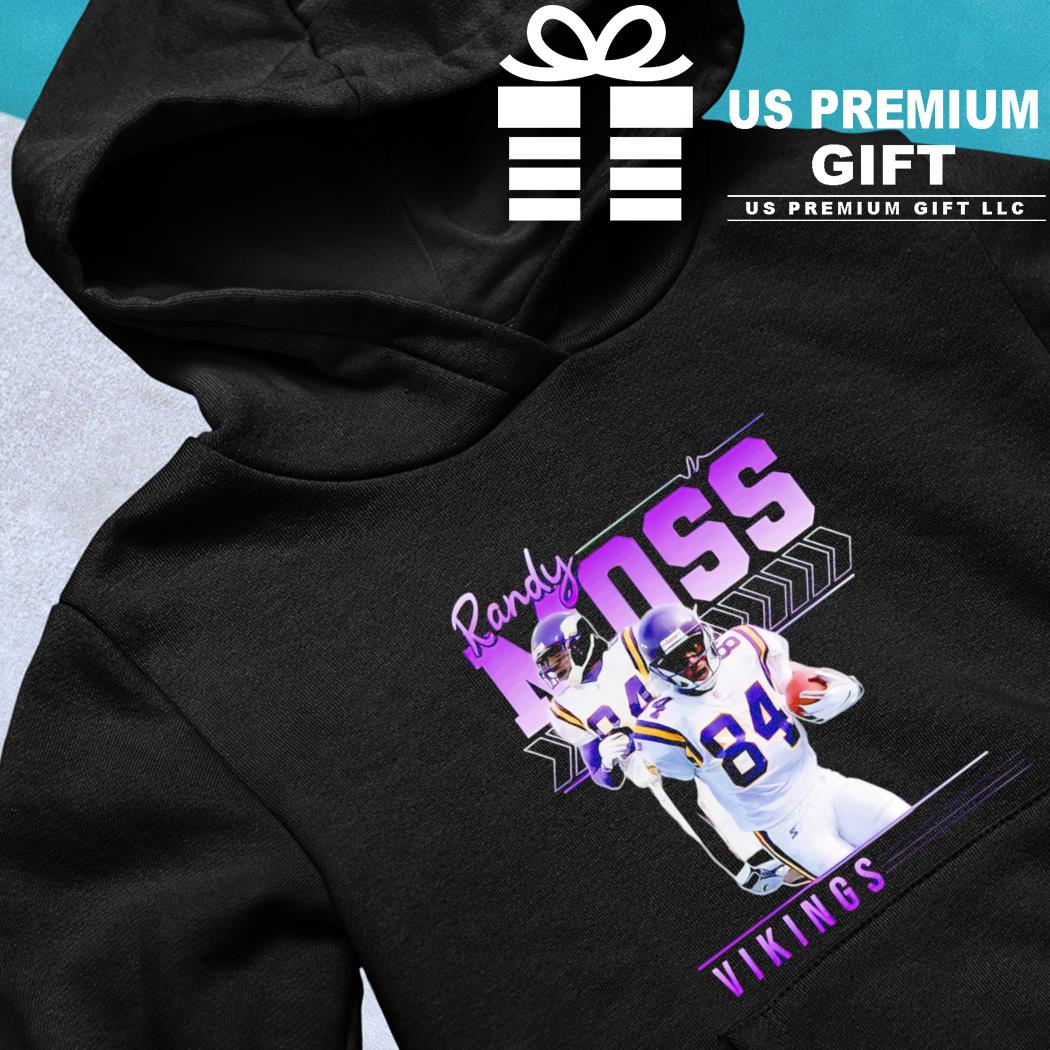 Randy Moss 84 Minnesota Vikings football player Vintage gift shirt