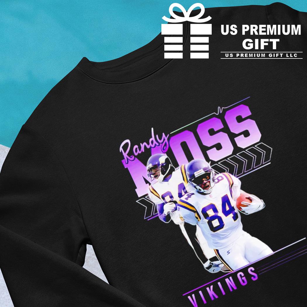 Randy Moss 84 Minnesota Vikings football player Vintage gift shirt, hoodie,  sweater, long sleeve and tank top