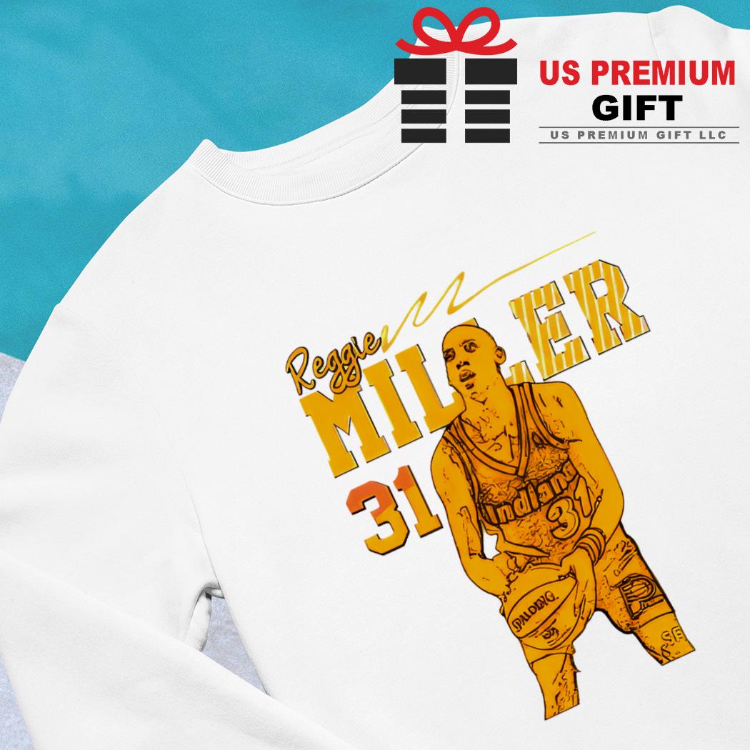 Reggie Miller 'Miller Time' - Indiana Pacers - T-Shirt