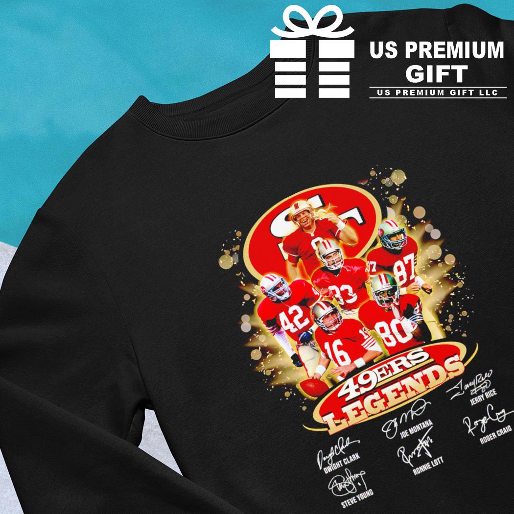 49ers Hoodie 3D Legends Signatures San Francisco 49ers Gift