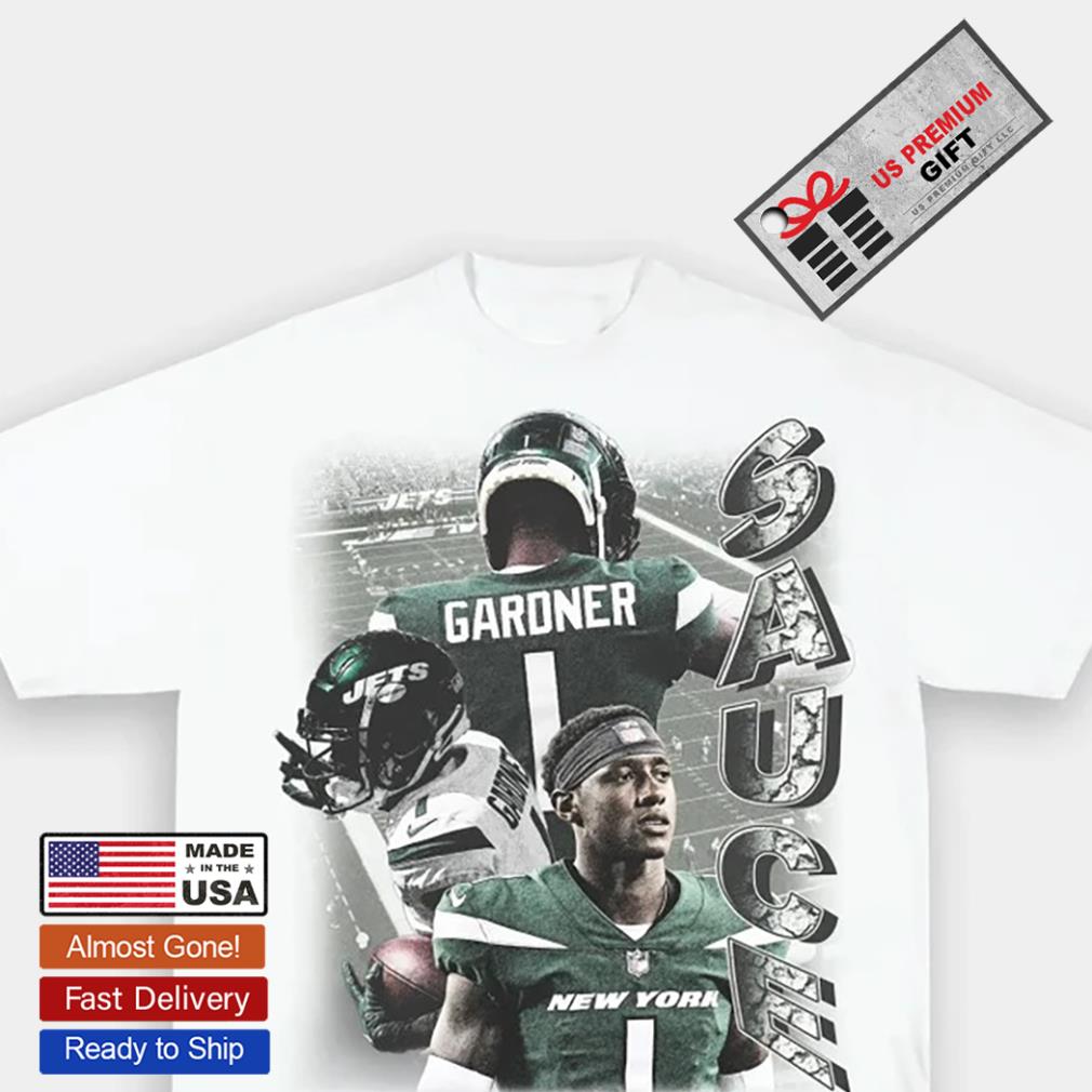 Sauce Gardner 1 New York Jets player football poster shirt, hoodie,  sweater, long sleeve and tank top