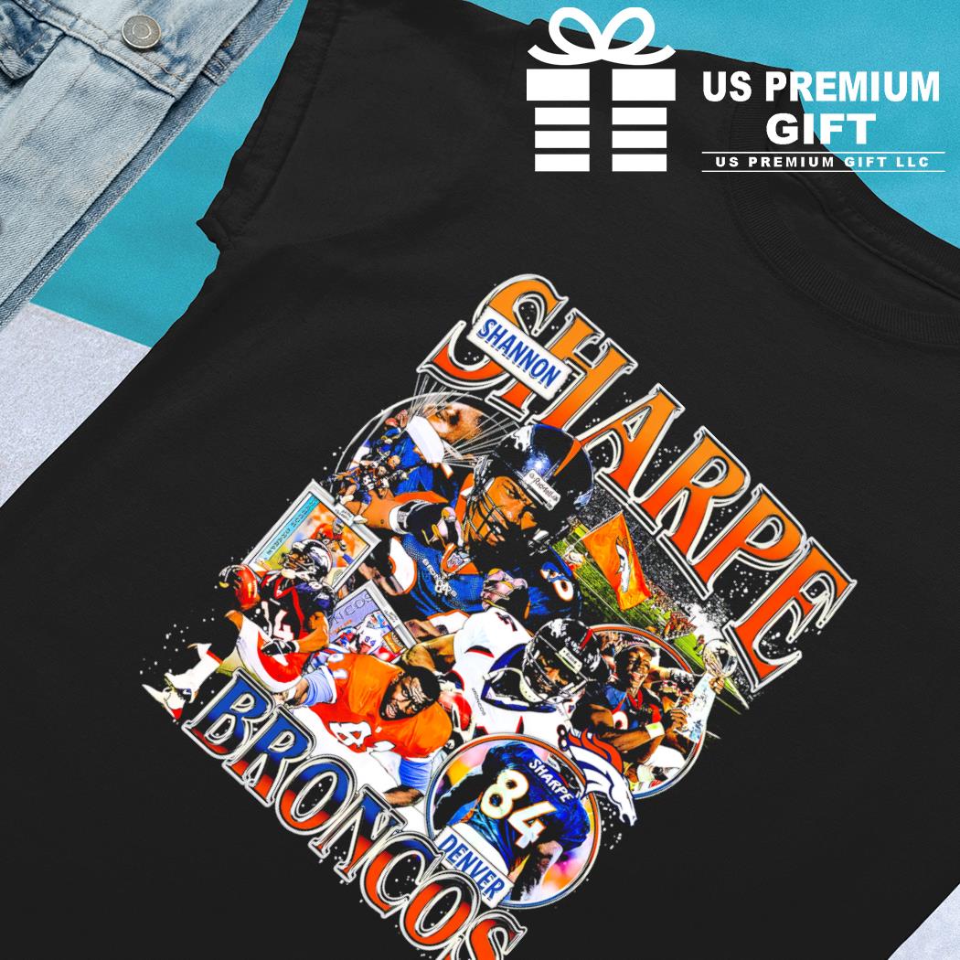 Shannon Sharpe 81 Denver Broncos football player Vintage shirt