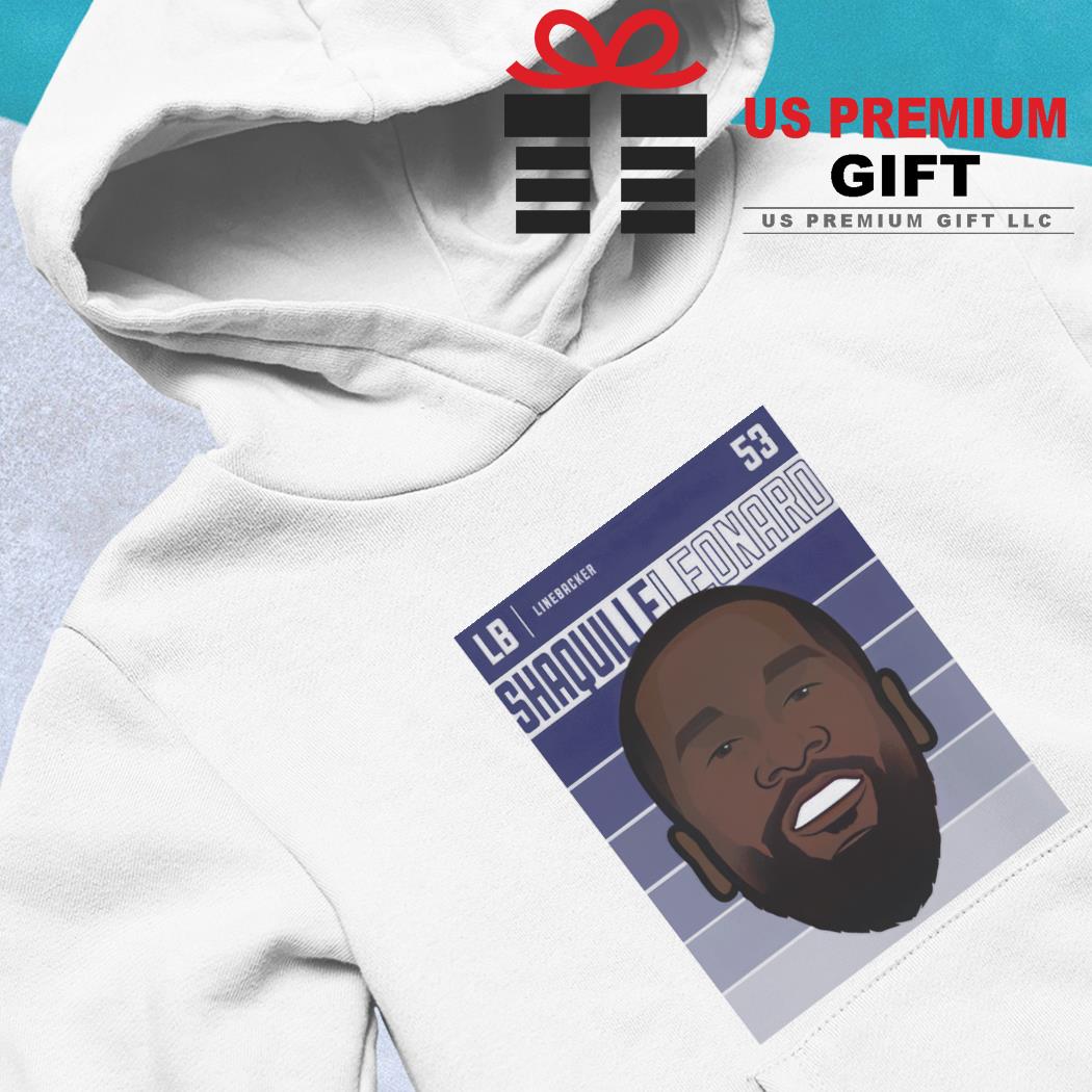 Indianapolis Colts football 53 Shaquille Leonard player pose poster Us gift  shirt, hoodie, sweater, long sleeve and tank top