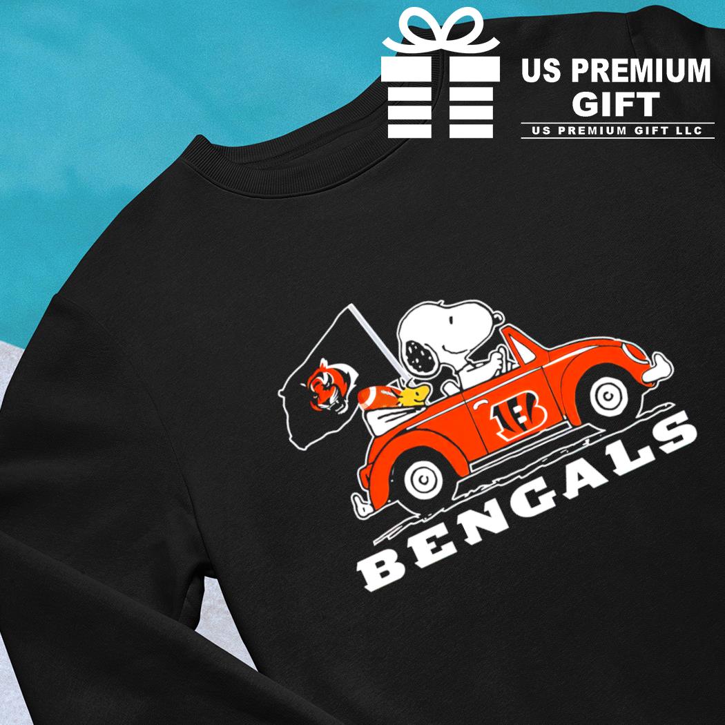 Snoopy Cincinnati Bengals Shirt - High-Quality Printed Brand