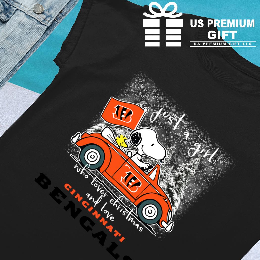 Christmas Snoopy Cincinnati Bengals Shirt