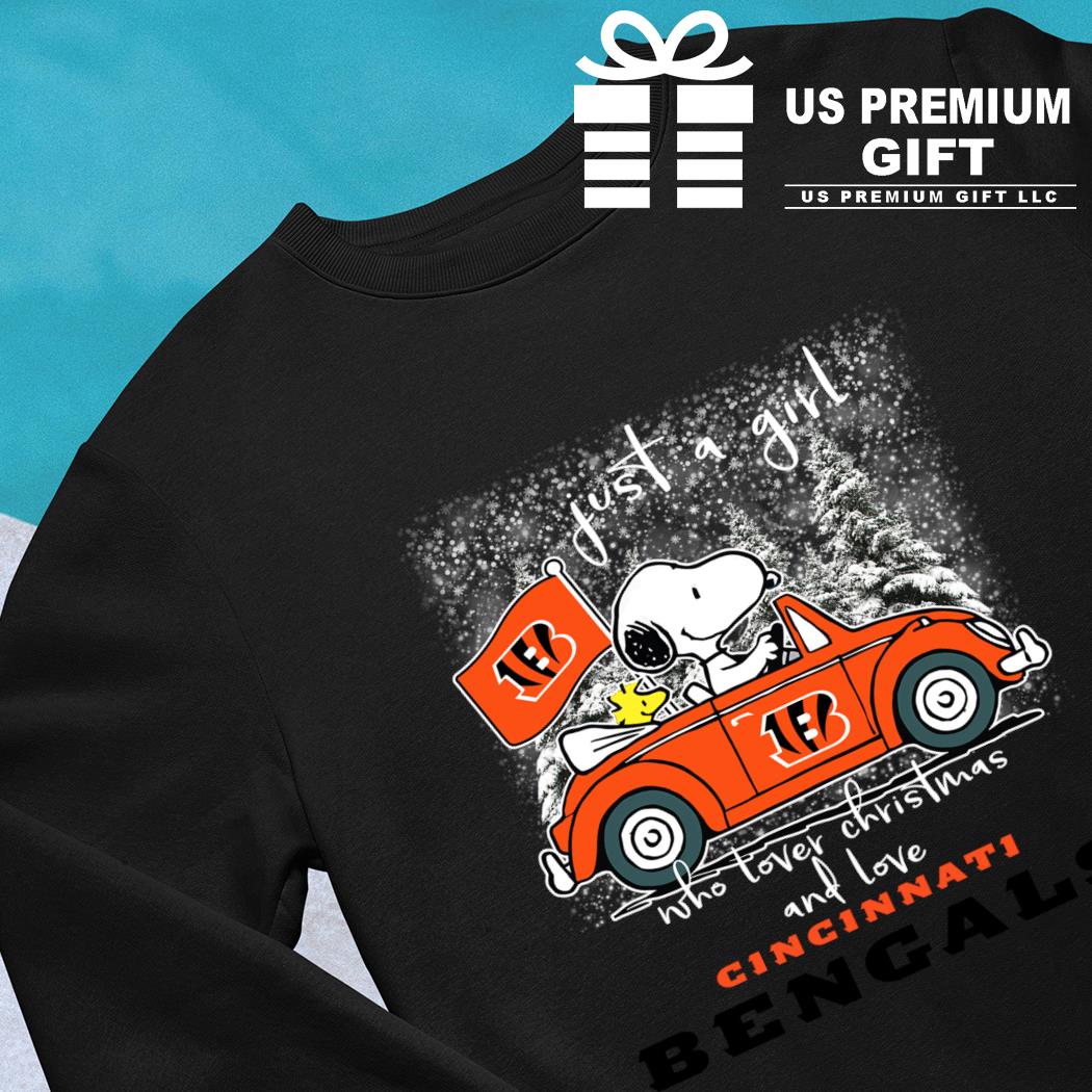 Snoopy And Woodstock Cincinnati Bengals Christmas Shirt, hoodie, sweater,  long sleeve and tank top