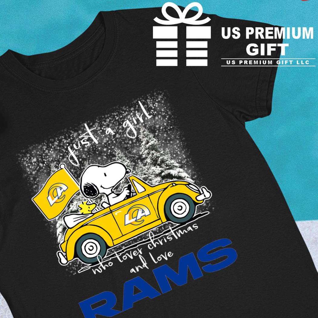 Snoopy Los Angeles Rams Christmas Shirt