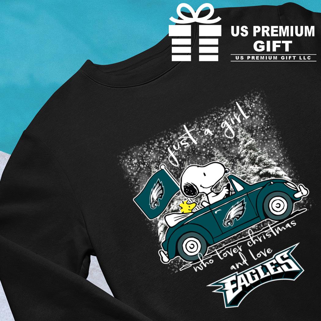 Official Snoopy philadelphia eagles Christmas T-shirt, hoodie, tank top,  sweater and long sleeve t-shirt