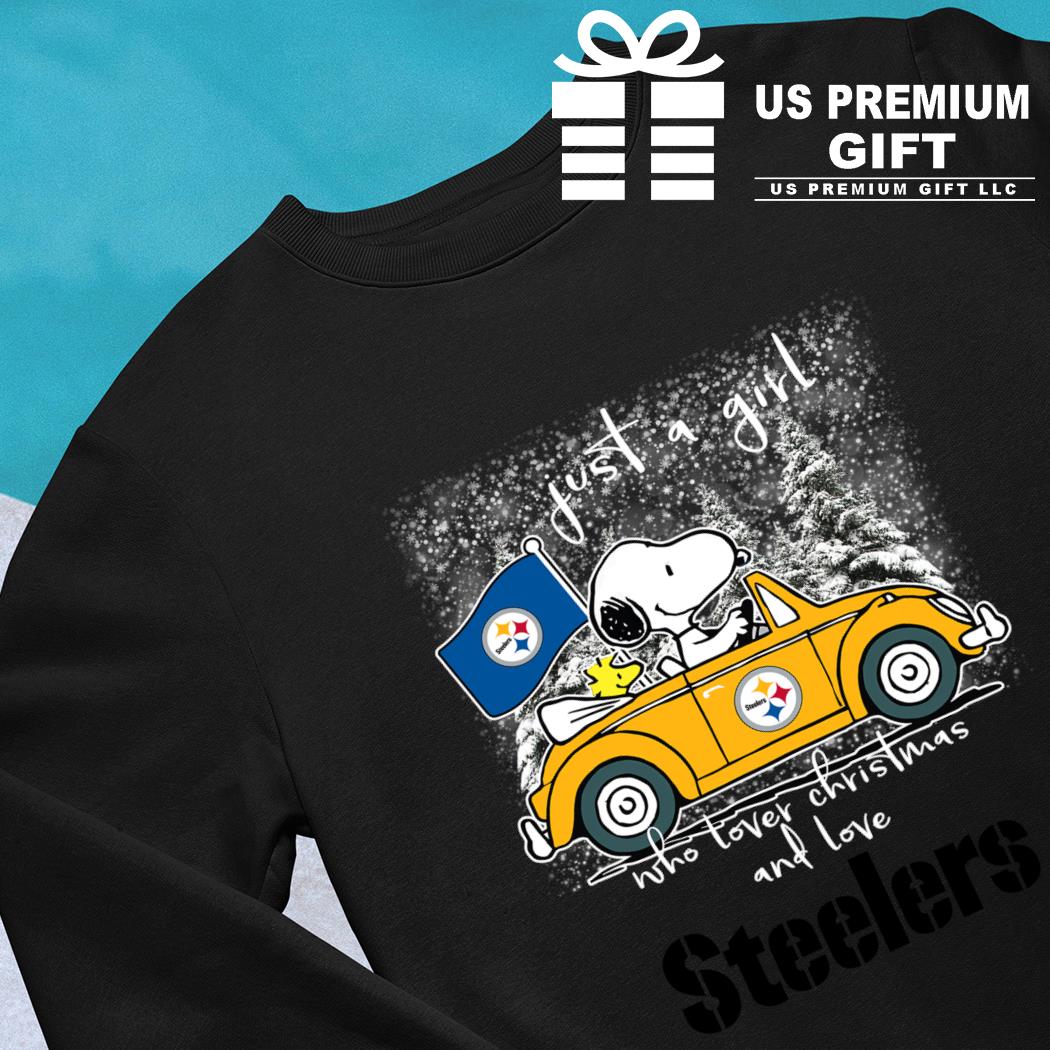 Snoopy Pittsburgh Steelers Christmas Shirt