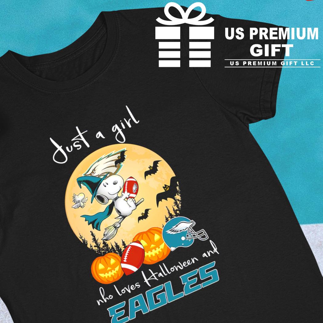 Just A Girl Who Loves Fall And Philadelphia Eagles Unisex T-Shirt