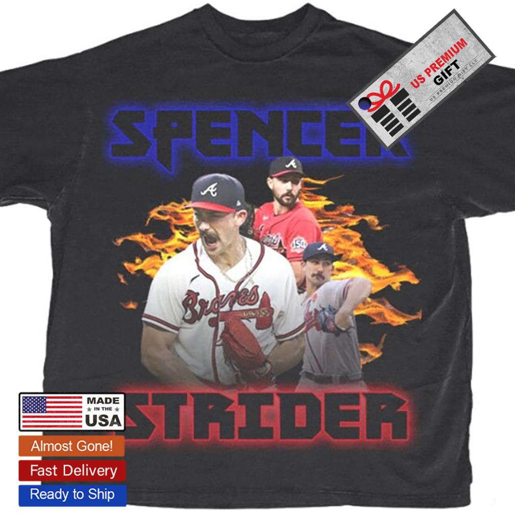 Spencer Strider Atlanta Braves basketball poster shirt, hoodie