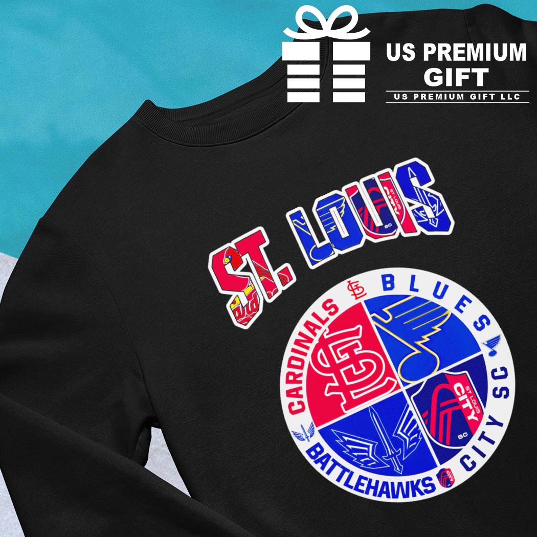 St. Louis Blues St. Louis Cardinals Classic T-Shirt for Sale by