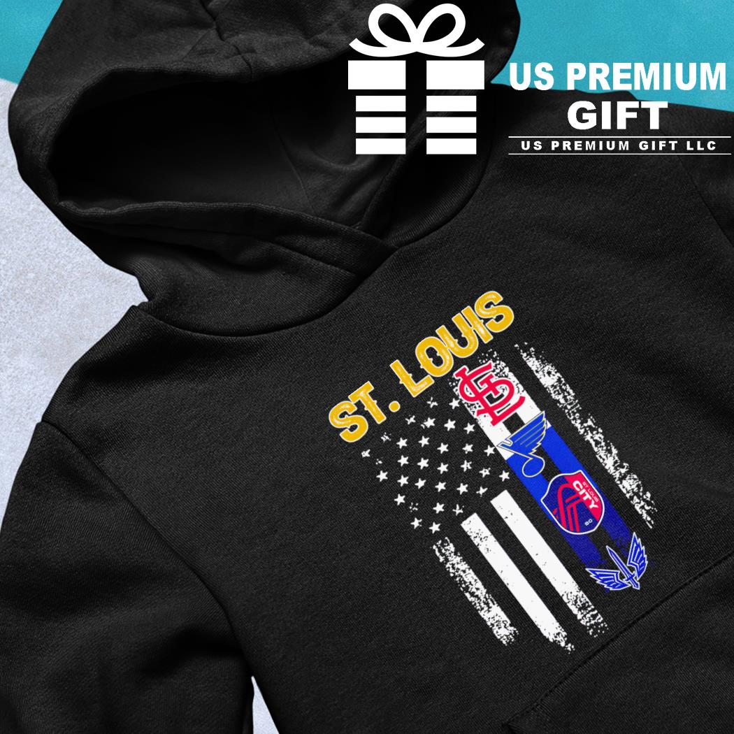 St. Louis Cardinals and St. Louis Blues city shirt, hoodie