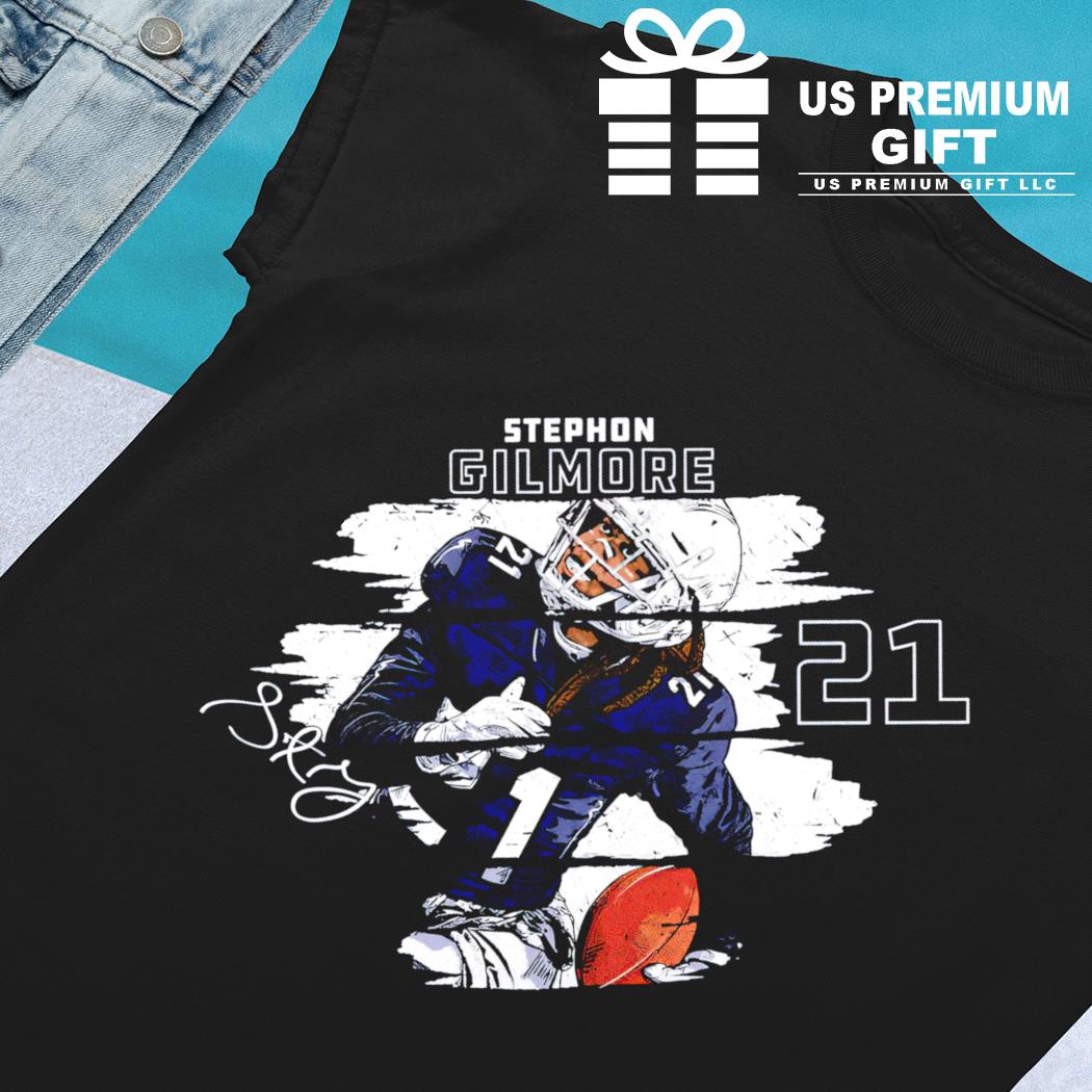 Stephon Gilmore 21 Dallas Cowboys football action pose signature shirt,  hoodie, sweater, long sleeve and tank top