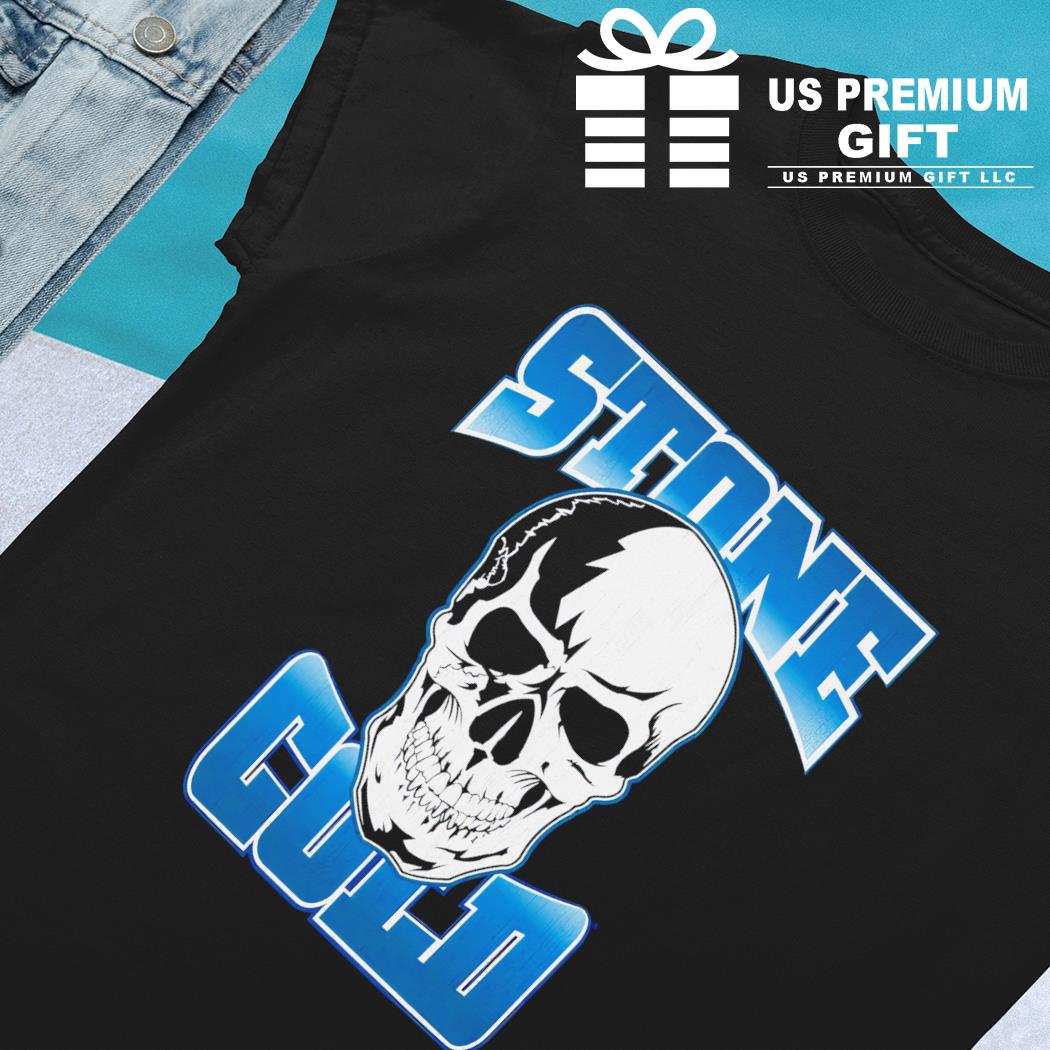 WWE Stone Cold Steve Austin Skull Logo T Shirt