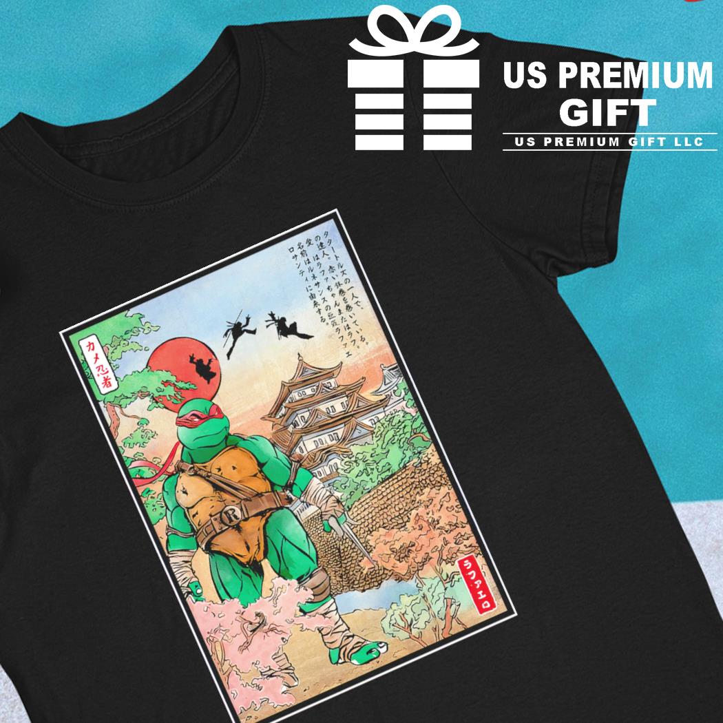 Teenage Mutant Ninja Turtles Raphael Twin Sai in Japan shirt