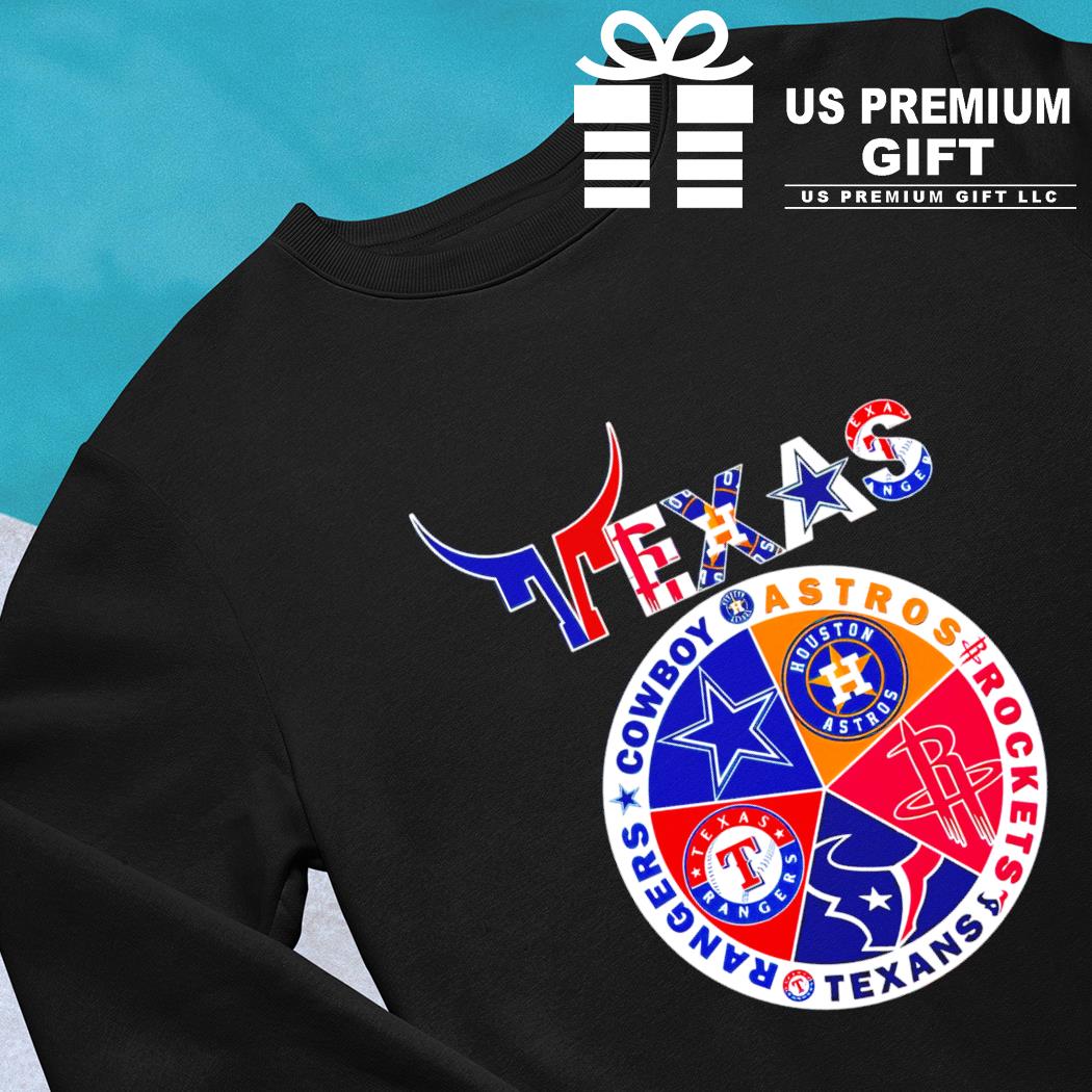 Houston texans rockets astros sport champions shirt, hoodie