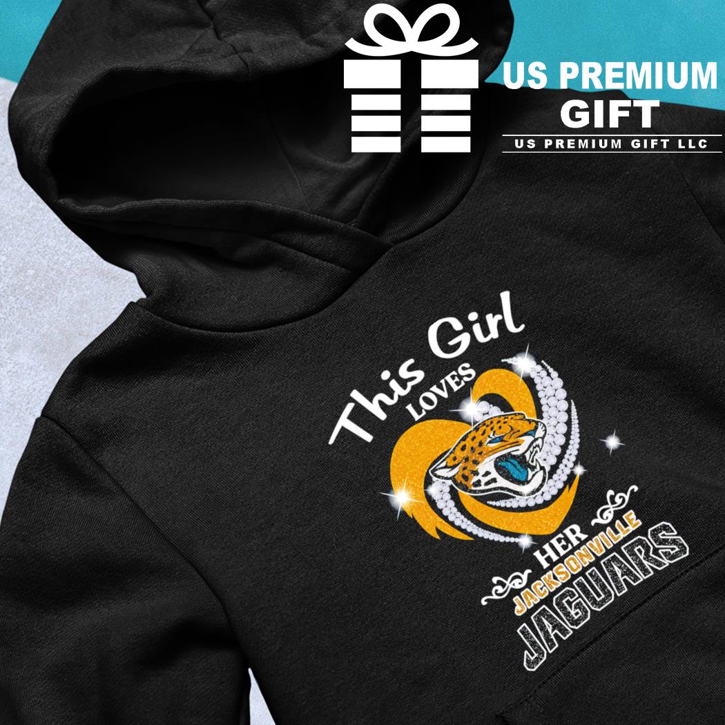 This girl loves her Jacksonville Jaguars football heart logo gift shirt,  hoodie, sweater, long sleeve and tank top