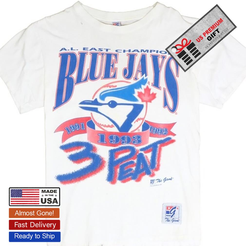 Toronto Blue Jays 3Peat AL champs baseball logo shirt, hoodie