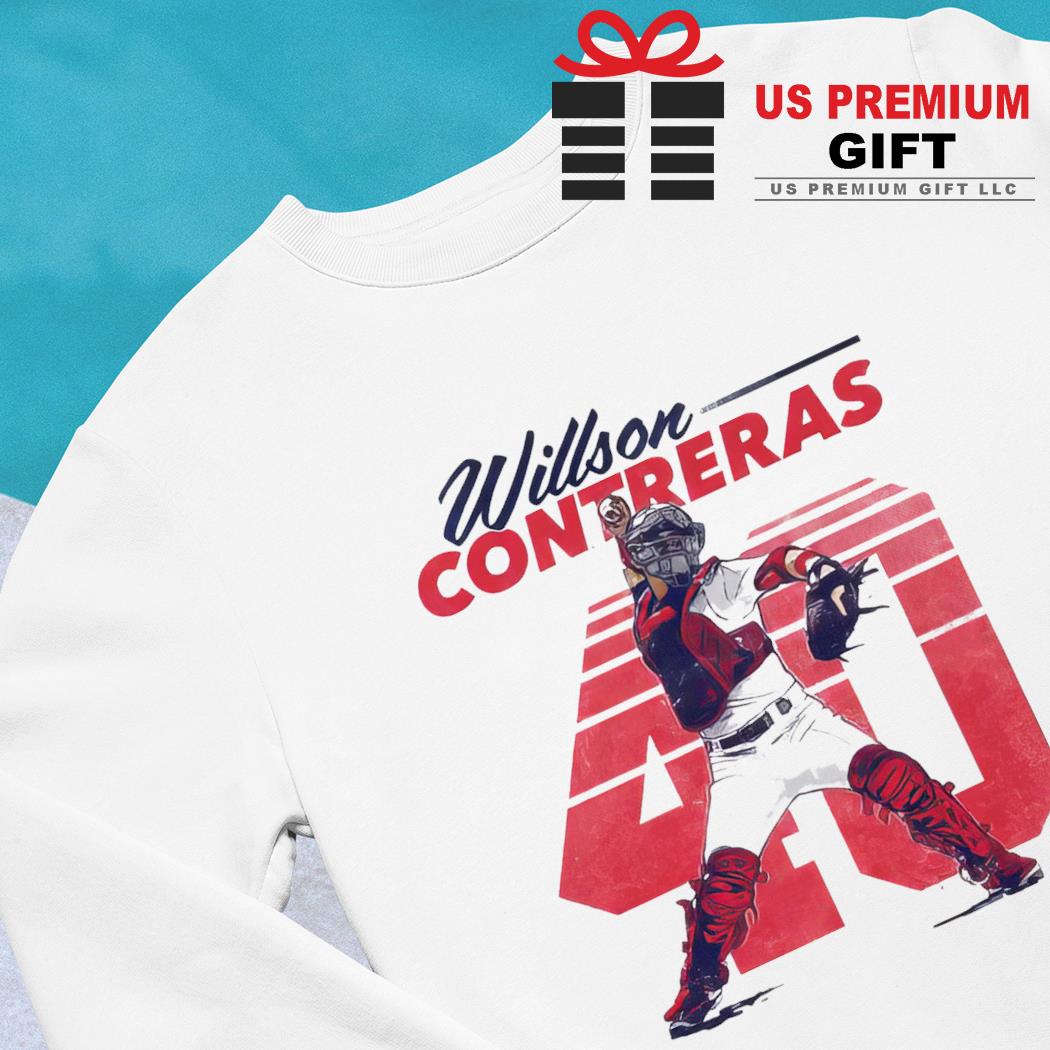 Willson Contreras St. Louis Cardinals baseball player 40 outline logo shirt,  hoodie, sweater, long sleeve and tank top