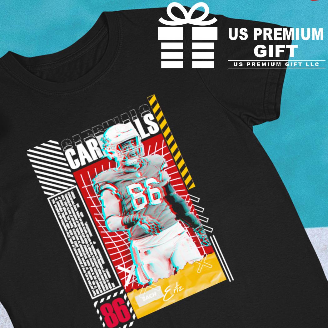 Zach Ertz 86 Arizona Cardinals football player glitch poster shirt, hoodie,  sweater, long sleeve and tank top