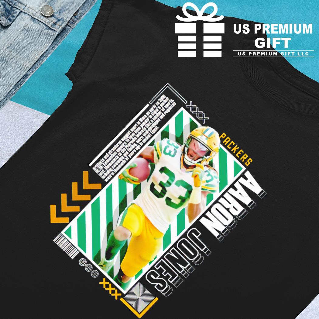 Aaron Jones 33 Green Bay Packers football player pose poster gift shirt,  hoodie, sweater, long sleeve and tank top