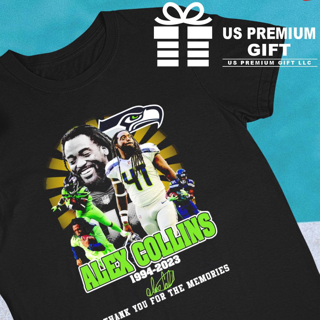 Alex Collins 1994 2023 Memories Seatle Seahawks NFL Shirt, hoodie, sweater,  long sleeve and tank top