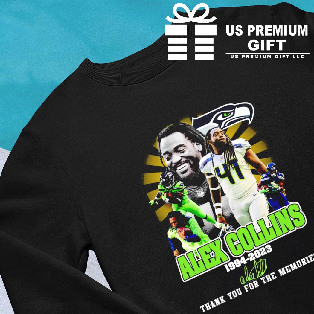 Alex Collins 1994 2023 Memories Seatle Seahawks NFL Shirt, hoodie, sweater  and long sleeve