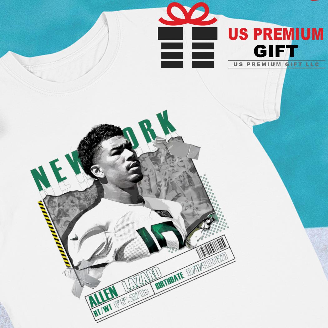 Allen Lazard 12 11 1995 New York Jets football player paper poster gift  shirt, hoodie, sweater, long sleeve and tank top