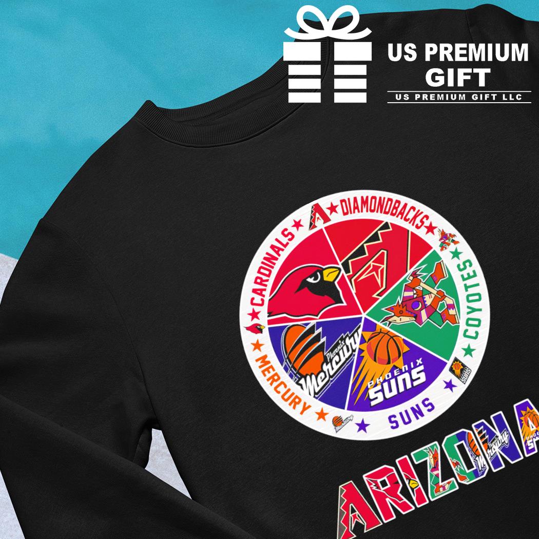 Design arizona Coyotes Arizona Cardinals Arizona Diamondbacks Phoenix Suns  Shirt, hoodie, sweater, long sleeve and tank top