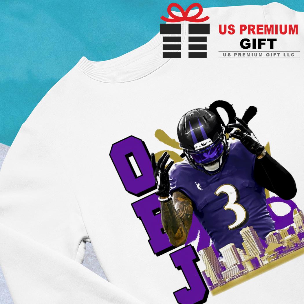 Odell Beckham Jr. Baltimore Ravens Youth Player Name & Number T-Shirt,  hoodie, sweater, long sleeve and tank top
