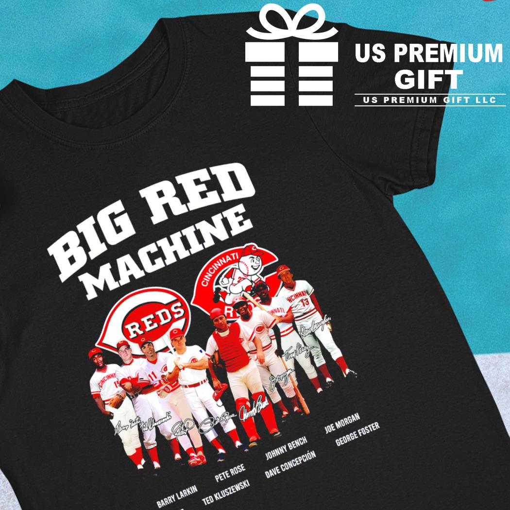 Big red machine Cincinnati Reds baseball team signature sport