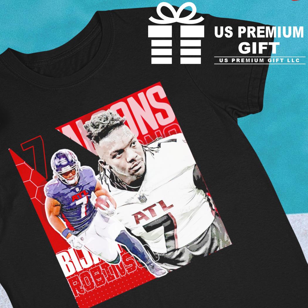 Official bijan Robinson Atlanta Falcons T-Shirt, hoodie, tank top, sweater  and long sleeve t-shirt