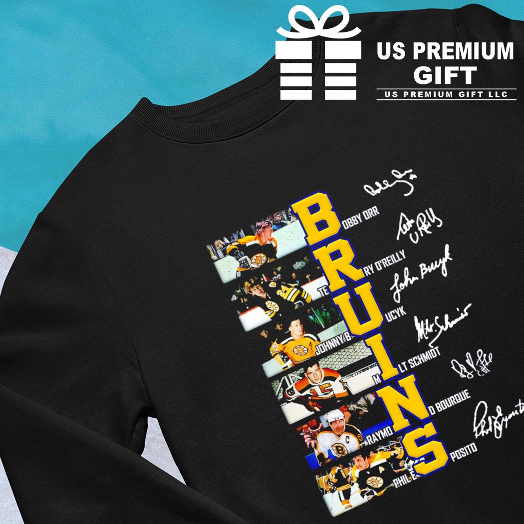 Boston Bruins legendary players signature poster gift shirt, hoodie,  sweater, long sleeve and tank top