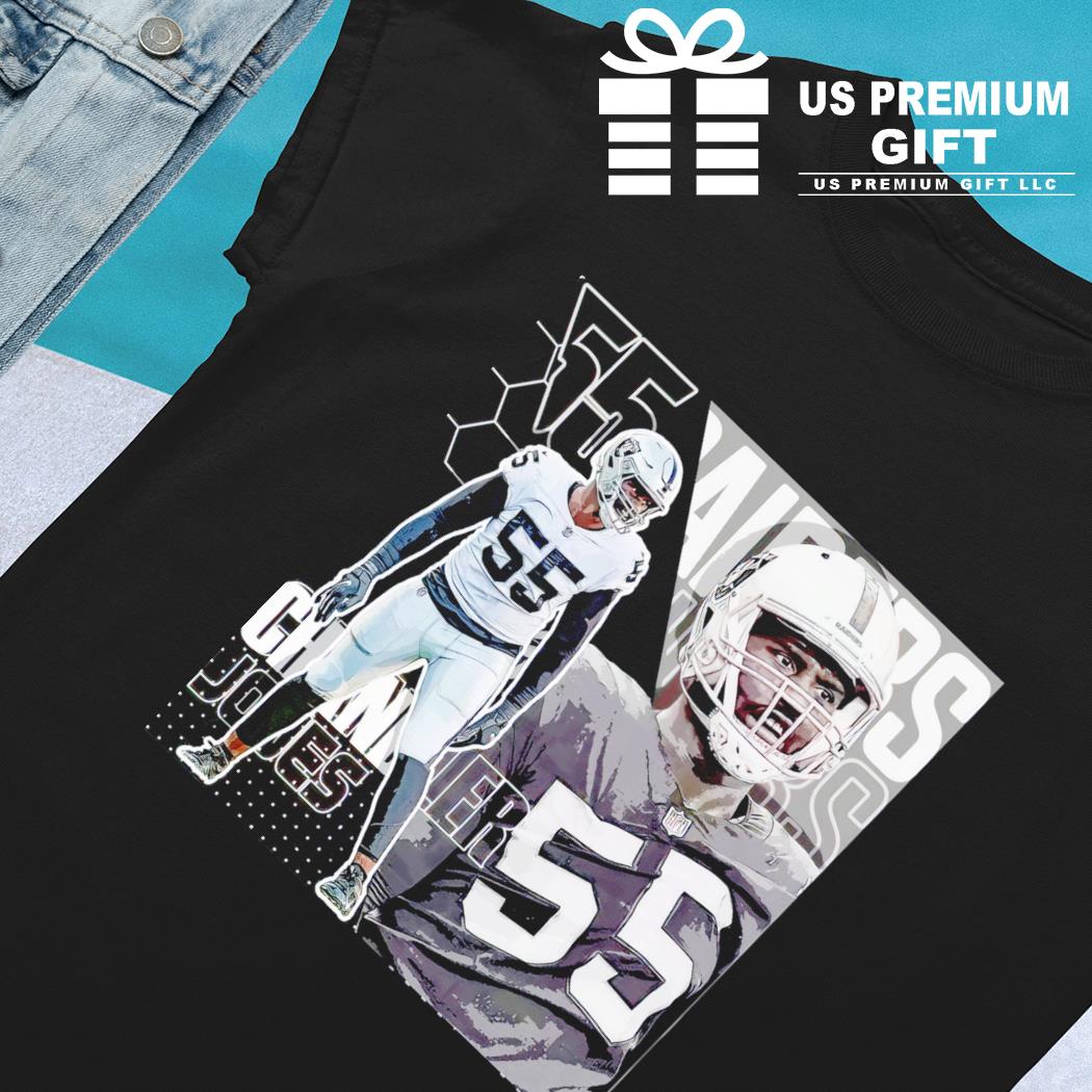 Chandler Jones 55 Las Vegas Raiders football player poster gift shirt,  hoodie, sweater, long sleeve and tank top