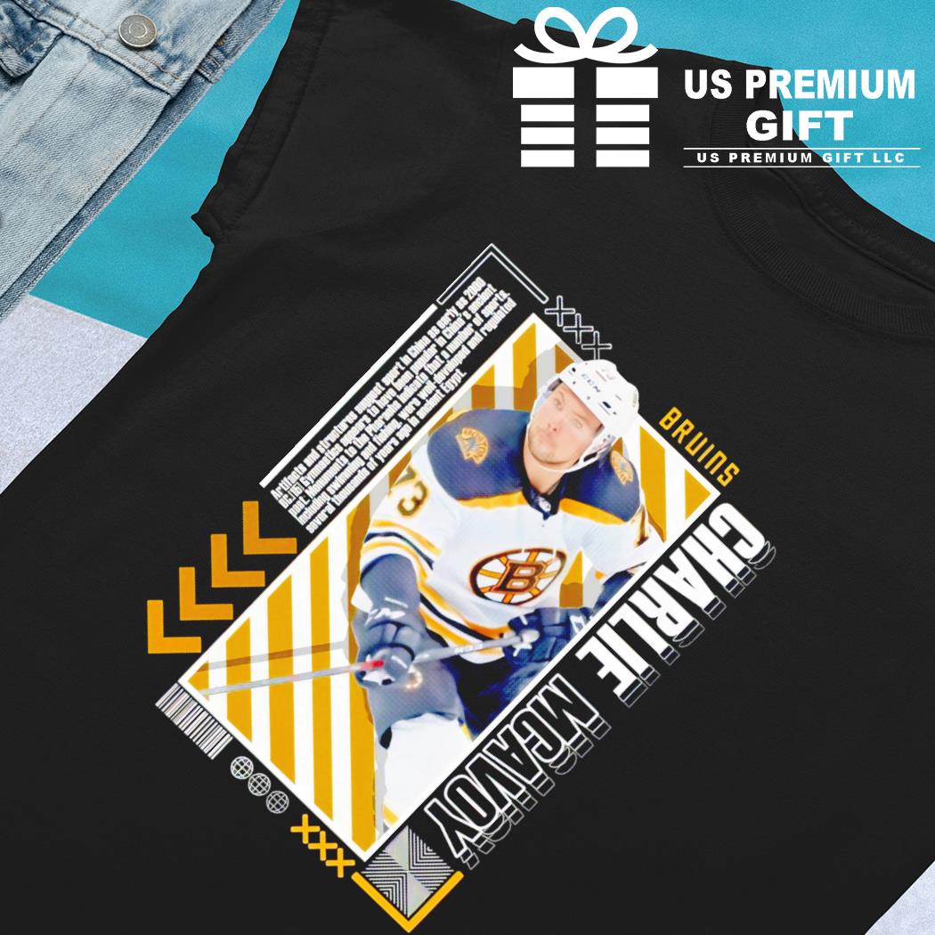 Charlie McAvoy Boston Bruins Hockey Player Shirt Unisex S-3XL