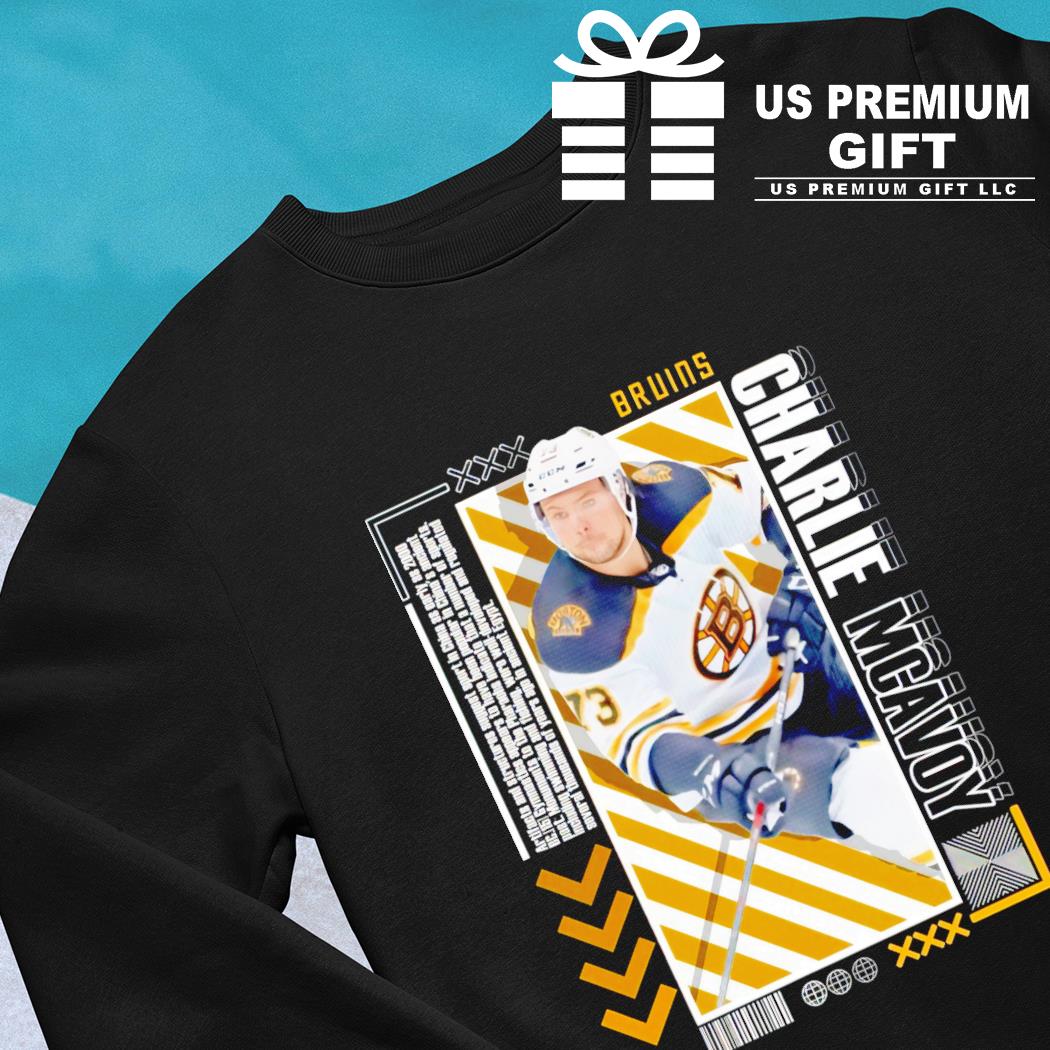 Charlie McAvoy Boston Bruins Women's Gold Branded One Color Backer